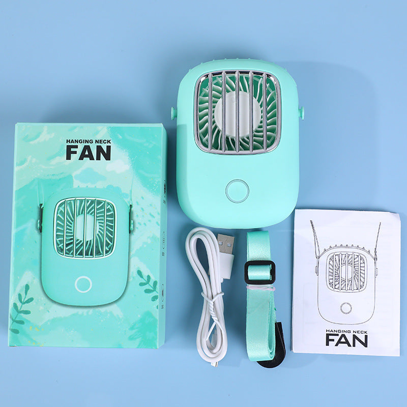 Hanging Neck Portable Fan USB