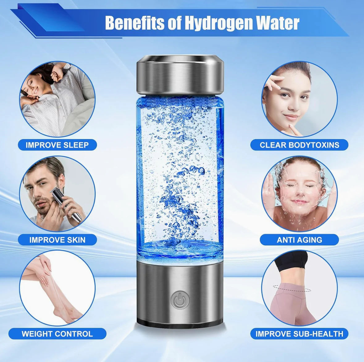 💧Hydrogen Water Bottles Antioxidant💧  50% OFF