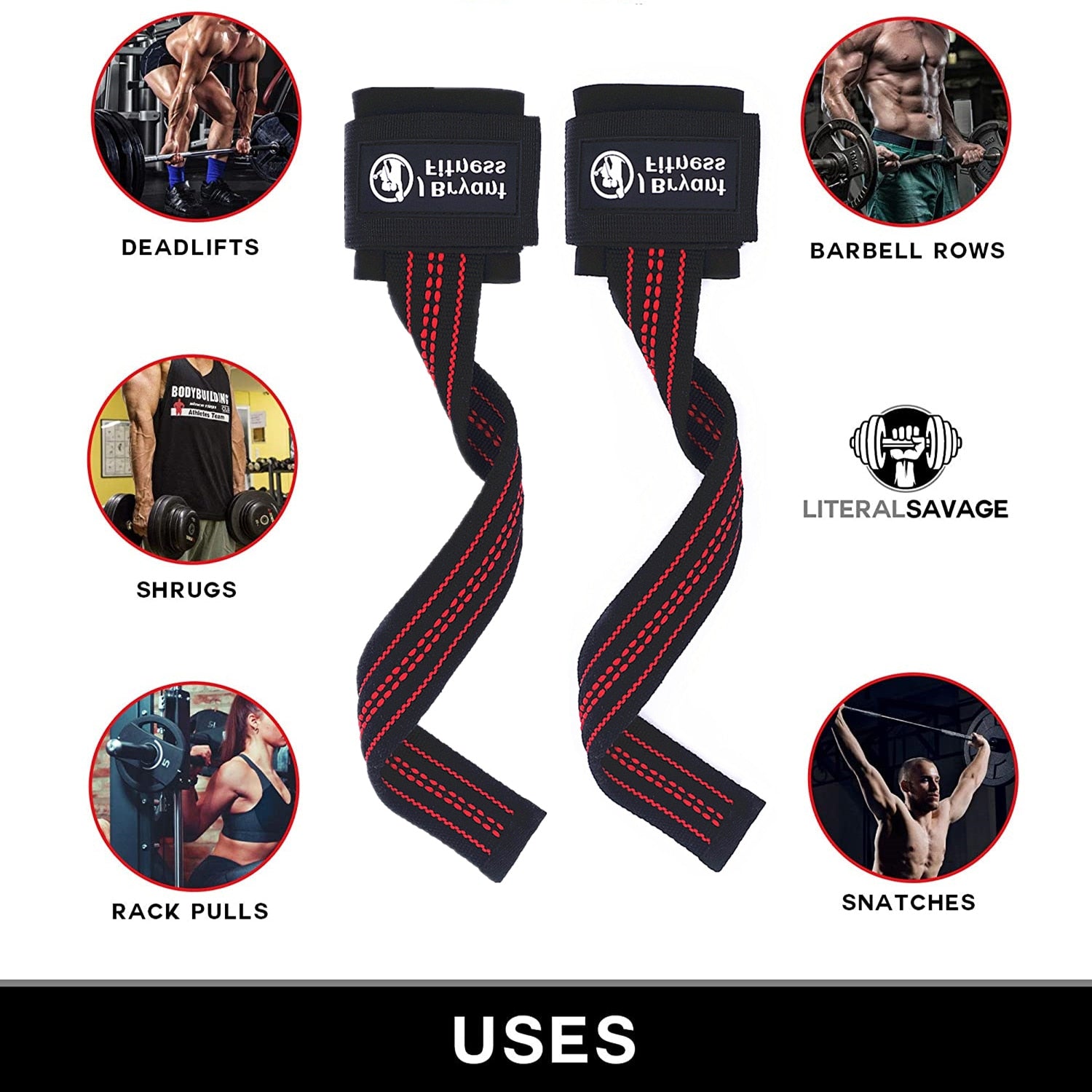 Barbell Sport Wrist Support Straps