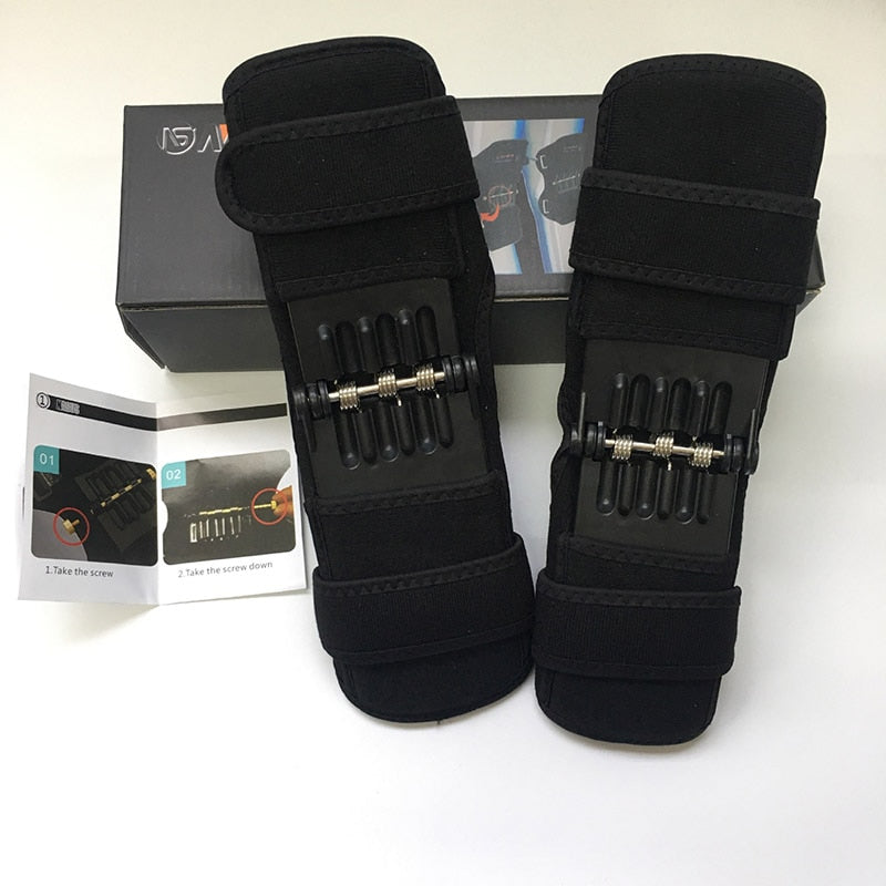 Power Knee Joint Support Brace Set