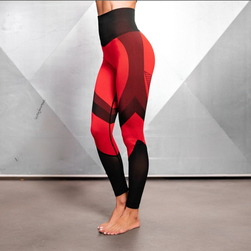 Women's Red Yoga Set