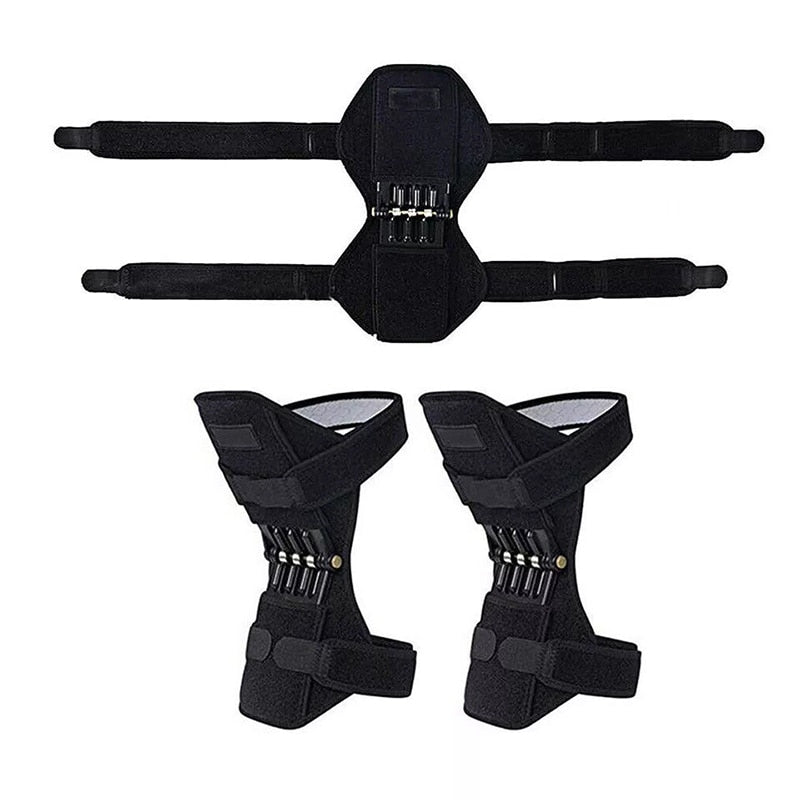 Power Knee Joint Support Brace Set