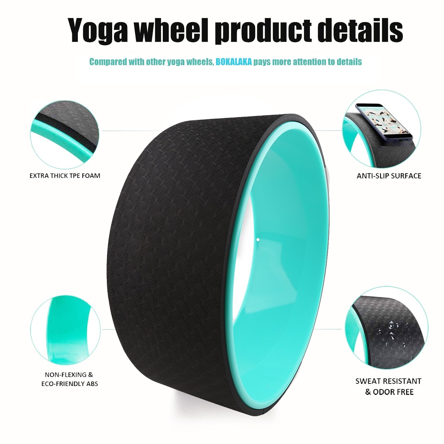 Yoga Pilates Circle Wheel