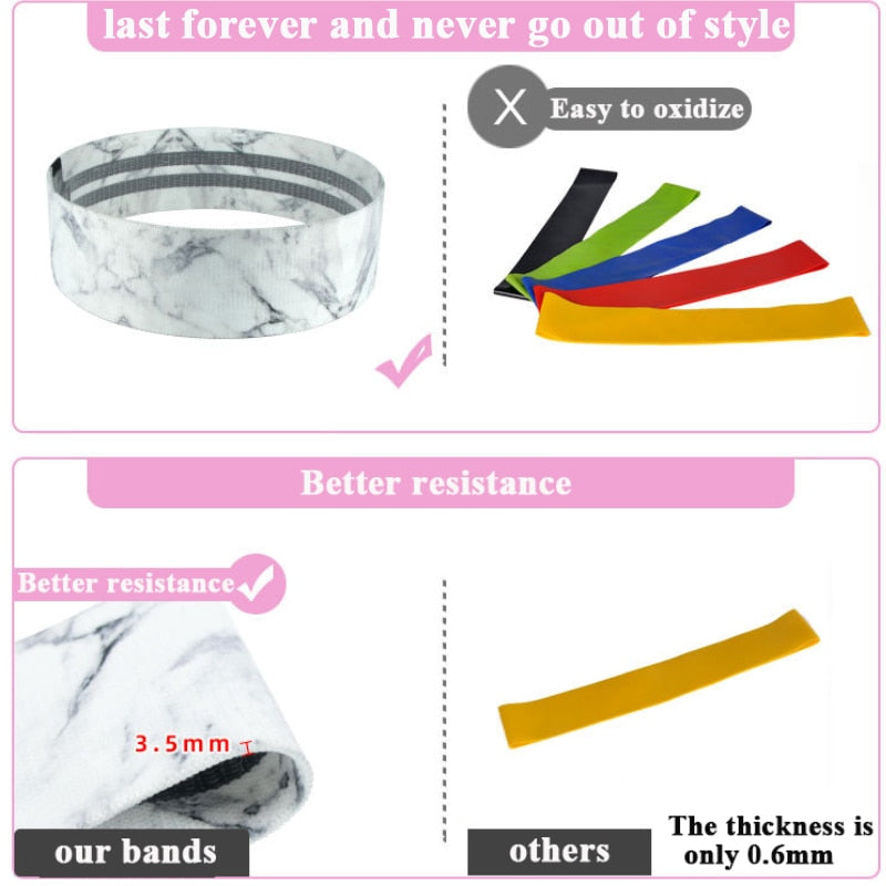 Women's Elastic Booty Bands