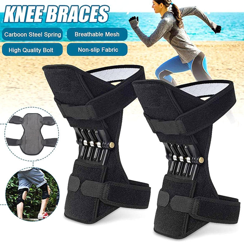 Power Knee Joint Support Brace Set