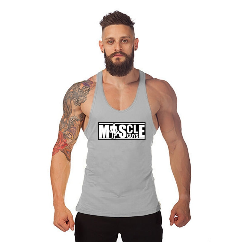 Men's Bodybuilding Stringer Tank Tops