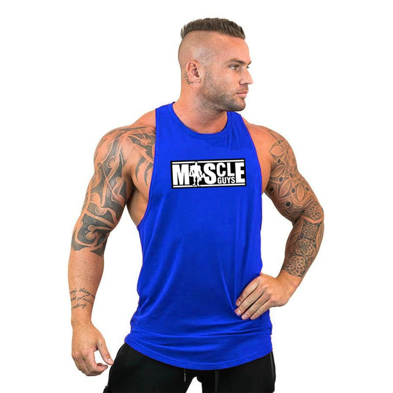 Men's Bodybuilding Stringer Tank Tops