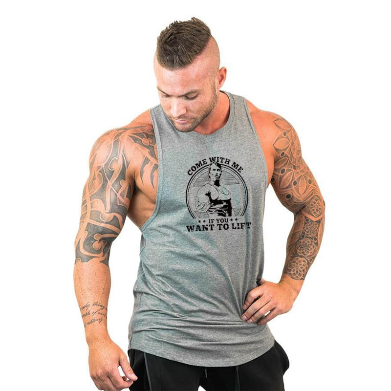 Men's Bodybuilding Stringer Tank Tops