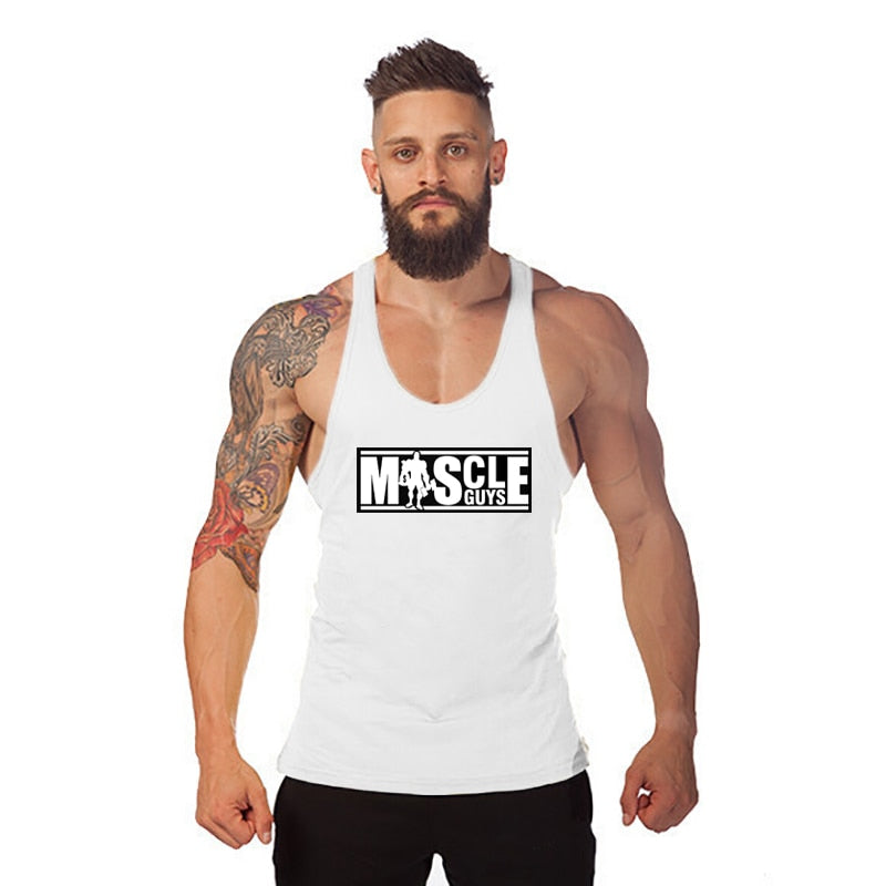 Men's Bodybuilding Stringer Tank Tops