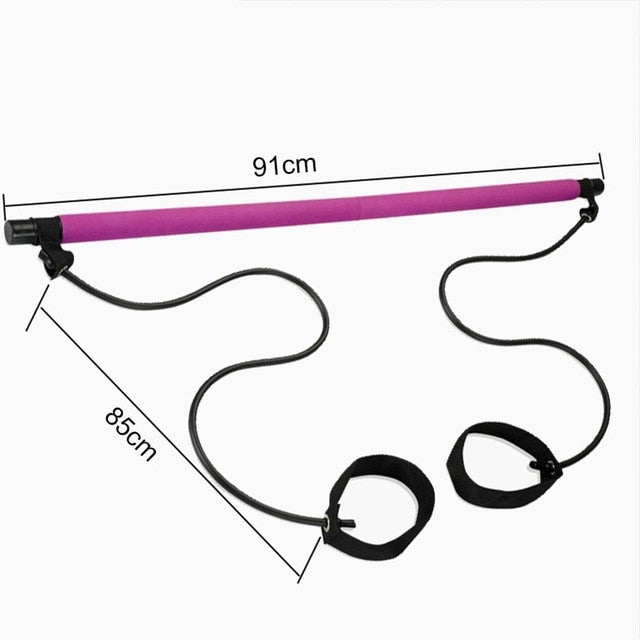 Yoga Pilates Bar Stick Band