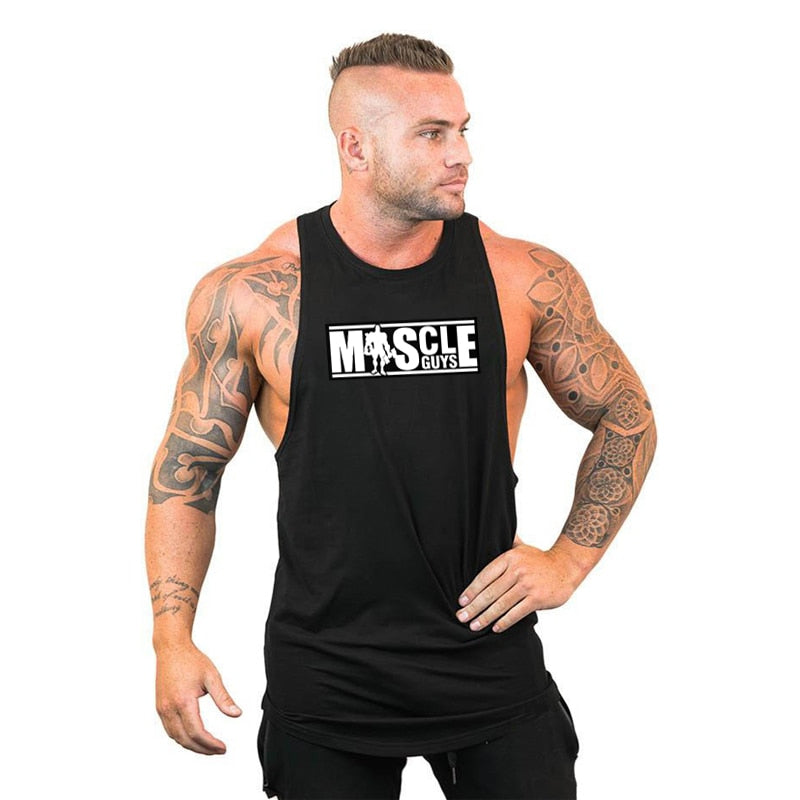 Men's Bodybuilding Stringer Tank Tops