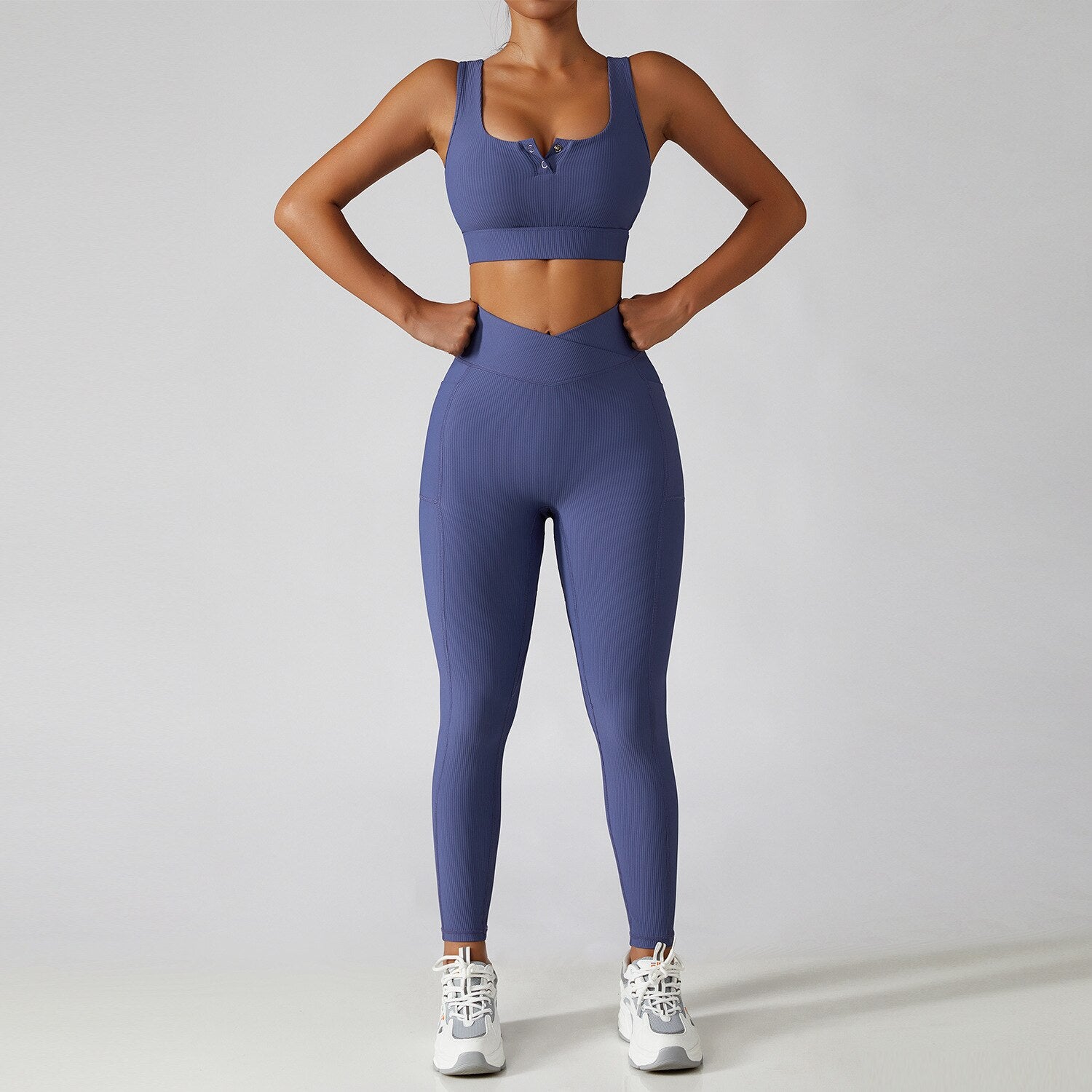 Women's High Waist Leggings Sports Suits