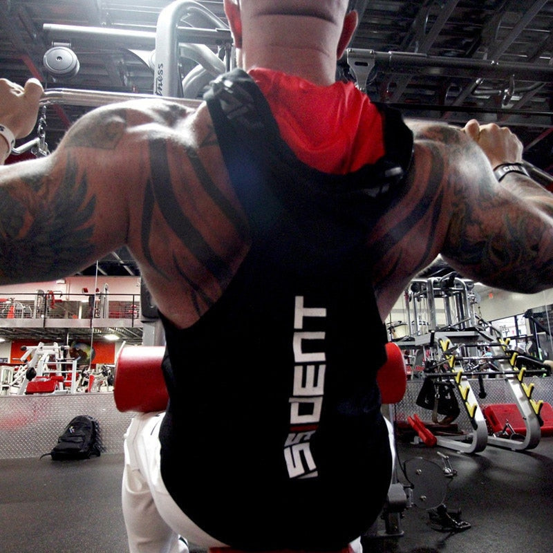 Tank Top With Hood For Bodybuilders