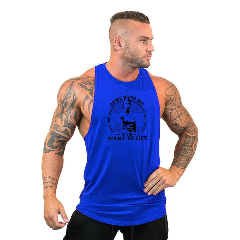 Men's Bodybuilding Stringer Tank Tops