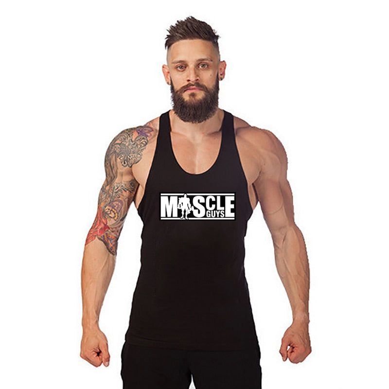 Men's Bodybuilding Stringer Tank Tops