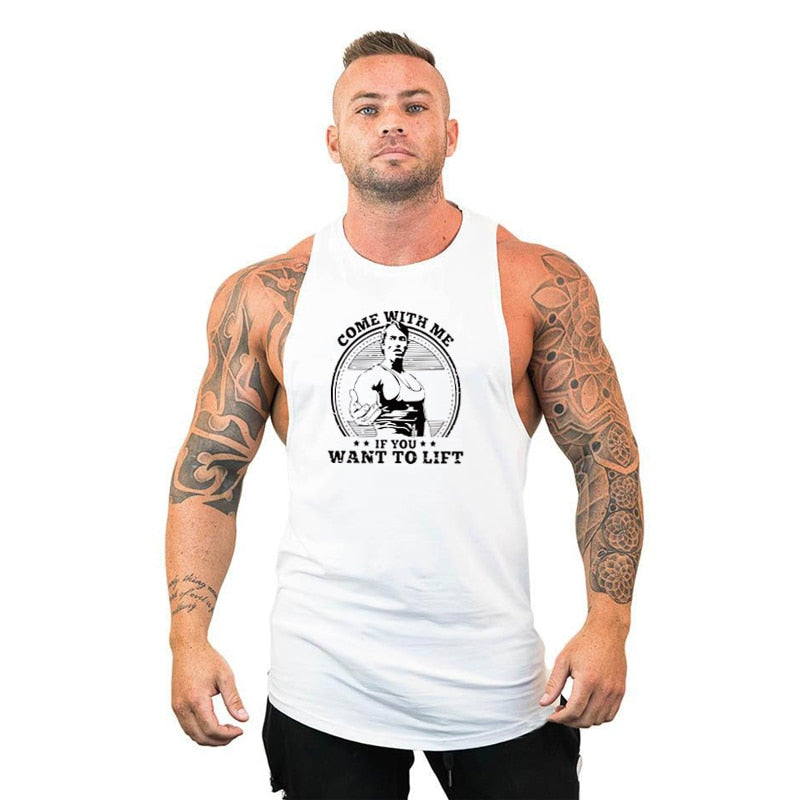 Men's Bodybuilding Stringer Tank Tops