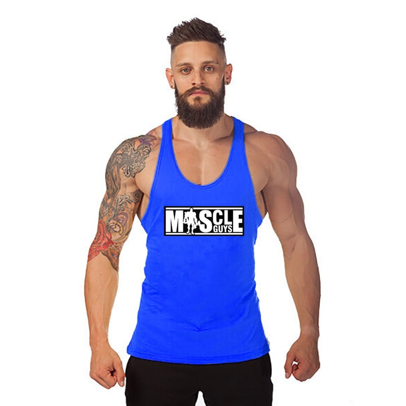 Men's Bodybuilding Stringer Tank Tops