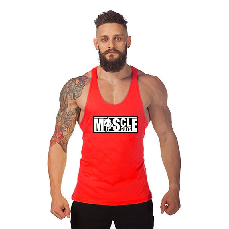 Men's Bodybuilding Stringer Tank Tops