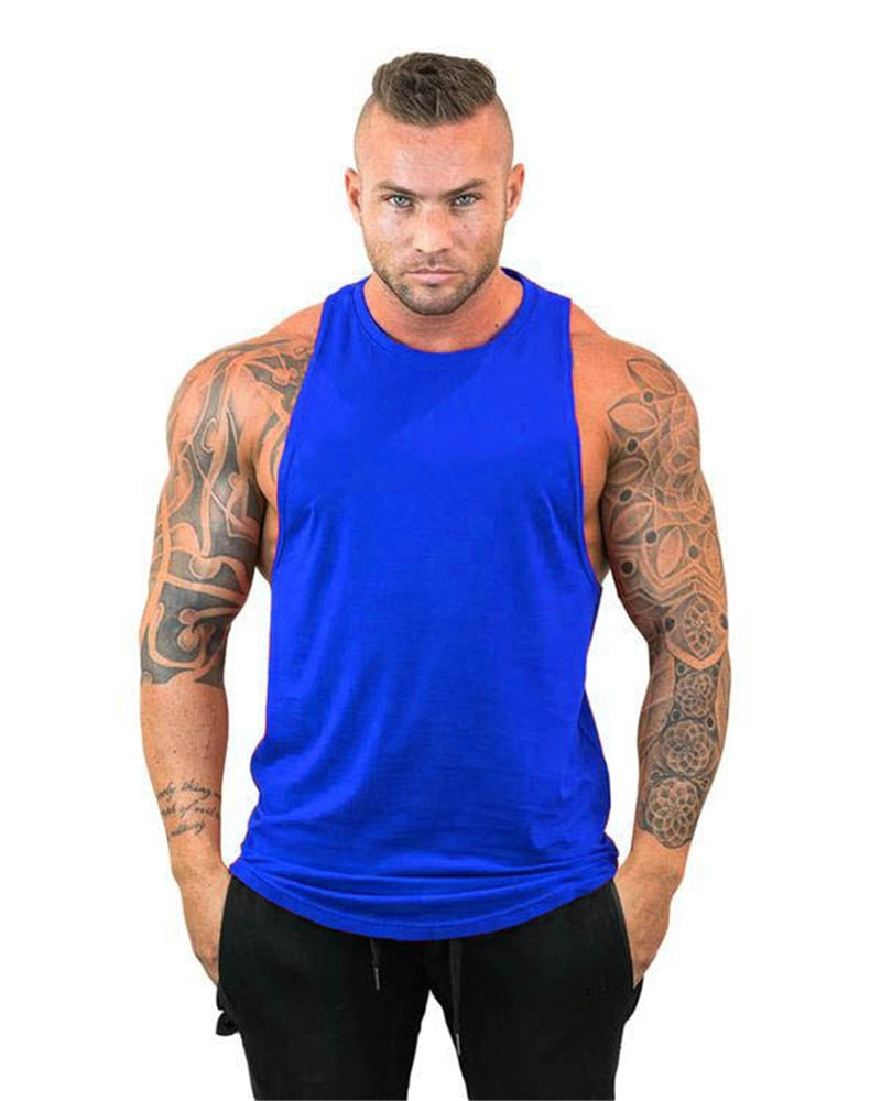 Men's Bodybuilding Stringer Tank Tops